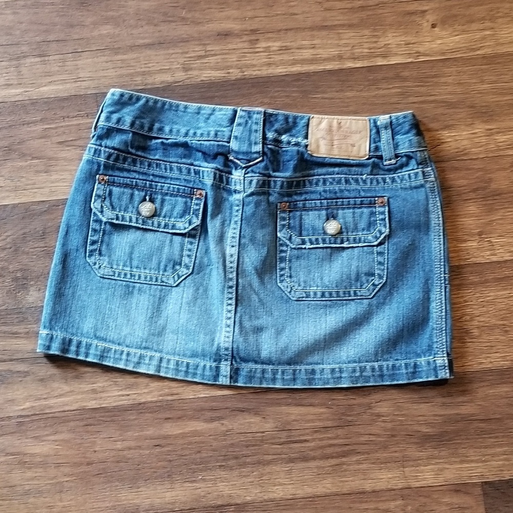 Denim Mini Skirt - Picture 2 of 5